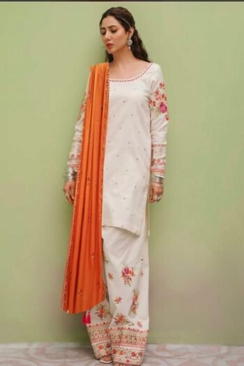 ZARA SHAHJAHAN - 3PCS LAWN EMBROIDERED – WOMEN’S – UNSTITCHED