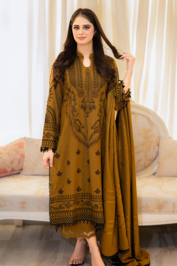 LIBAS - 3PCS LAWN EMBROIDERED – WOMEN’S – UNSTITCHED