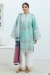 ZARA SHAHJAHAN - 3PCS LAWN EMBROIDERED – WOMEN’S – UNSTITCHED