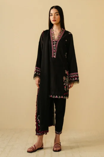 ZARA SHAHJAHAN - 3PCS LAWN EMBROIDERED – WOMEN’S – UNSTITCHED