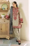 ZARA SHAHJAHAN - 3PCS LAWN EMBROIDERED – WOMEN’S – UNSTITCHED