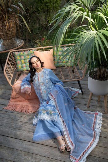 SOBIA NAZIR - 3PCS LAWN EMBROIDERED – WOMEN’S – UNSTITCHED