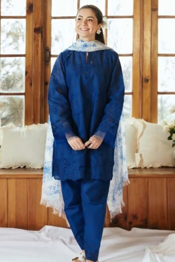 ZARA SHAHJAHAN – 3PCS LAWN EMBROIDERED – WOMEN’S – UNSTITCHED