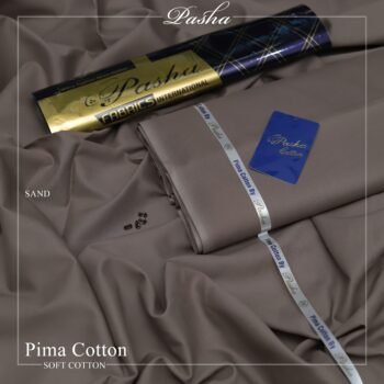 PASHA’S PIMA COTTON – PINE CONE – MEN’S – UNSTITCHED