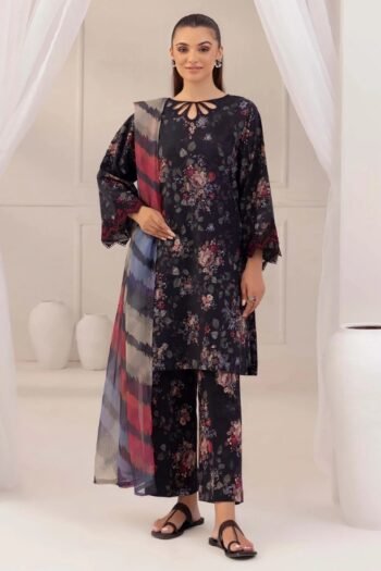 BAROQUE – 3PCS LAWN PRINTED – WOMEN’S – UNSTITCHED