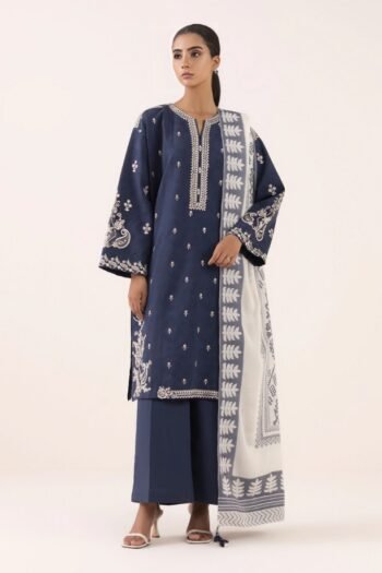 SAPPHIRE - 3PCS DHANAK EMBROIDERED - WOMEN'S - UNSTITCHED - 201