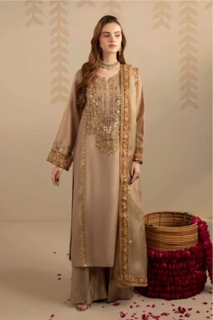 Zahra Rubab - 3Pcs Lawn Embroidered - 3273
